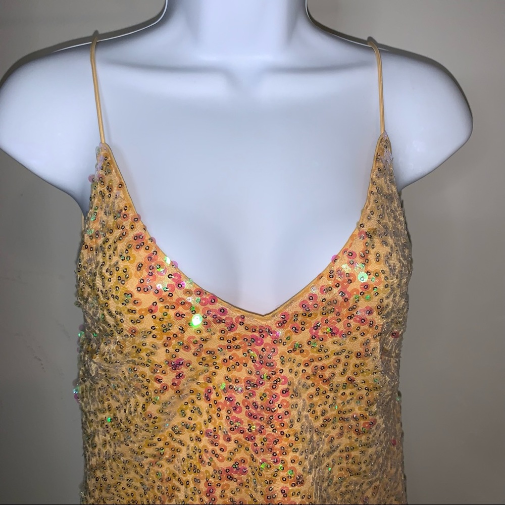 Lulu’s Sequin Open Back Mini Dress - Picture 5 of 7